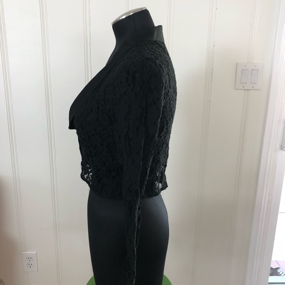 NWOT Chandi & Lia black lace jacket - Picture 3 of 5